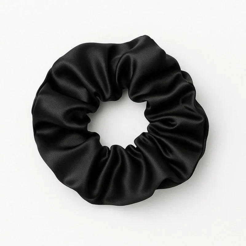 Chouchou en soie de mûrier Large 7 cm