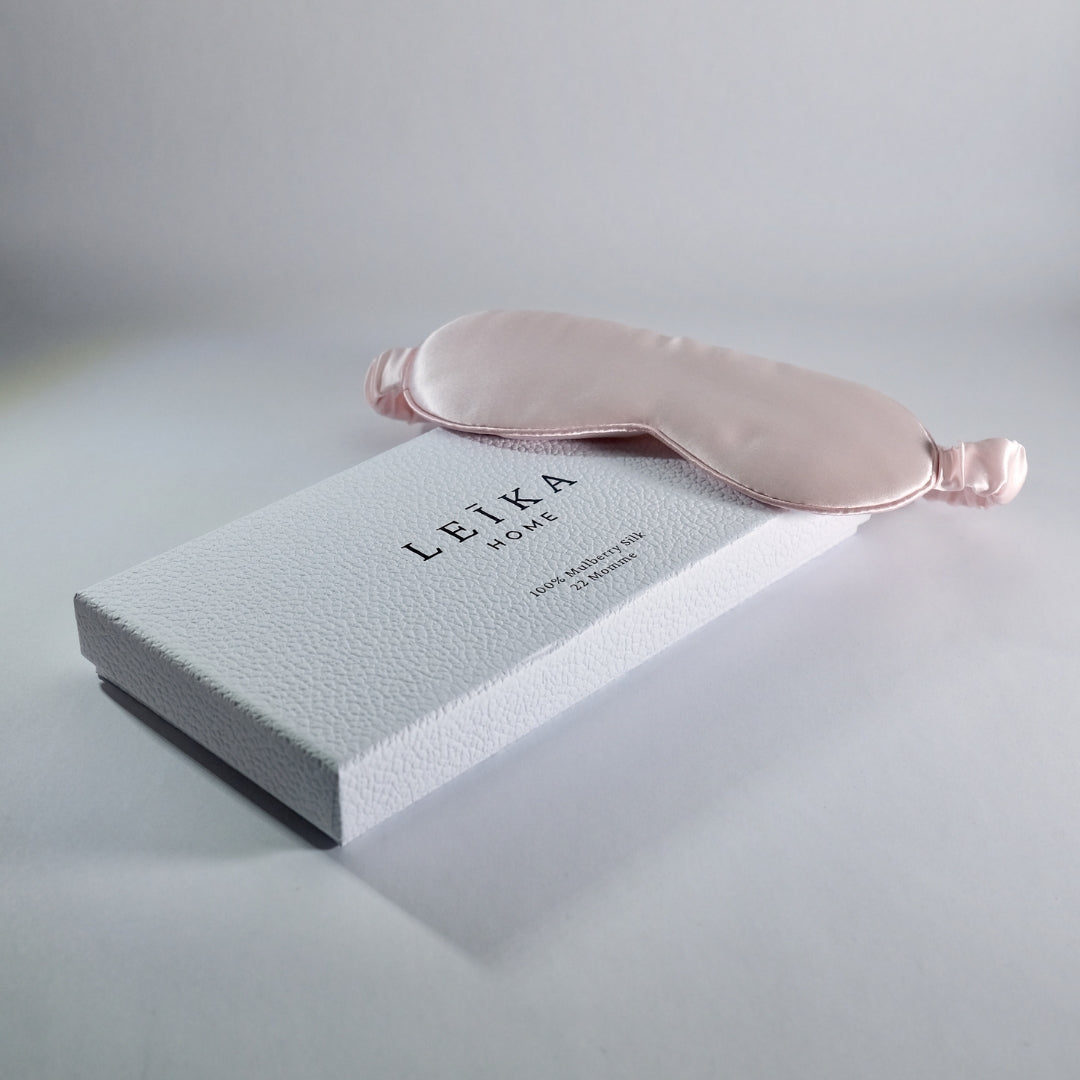 Masque de nuit en soie naturelle