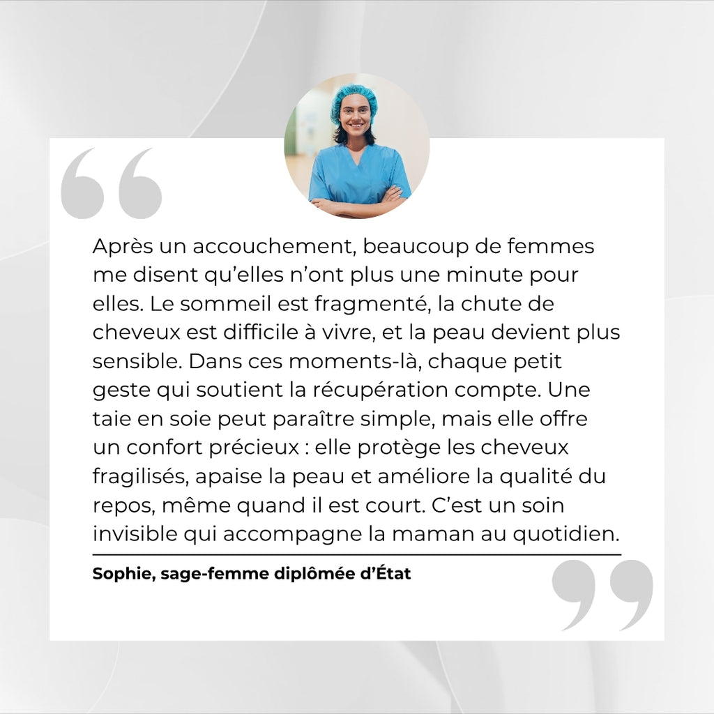 Taie d'oreiller en soie naturelle
